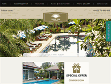 Tablet Screenshot of khaolakyamaresort.com